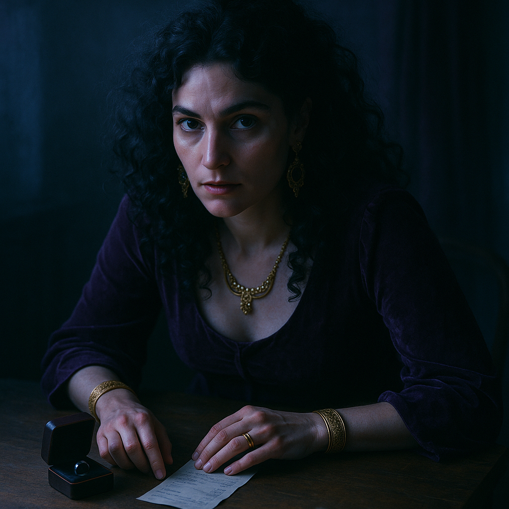 När ringen försvann: en separation, ett kvitto och en viskning